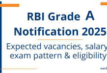 RBI Grade A 2025 Notification Out: Expected Vacancies, Salary and Eligibility Criteria