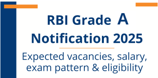RBI Grade A 2025 Notification Out: Expected Vacancies, Salary and Eligibility Criteria