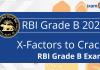 How to Crack RBI Grade B 2022? X-Factors to Crack RBI Grade B Exam How to Crack RBI Grade B 2022? X-Factors to Crack RBI Grade B Exam