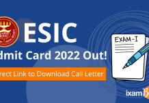 ESIC UDC Mains Admit Card 2022 Out! Direct Link to Download Call Letter ESIC UDC Mains Admit Card 2022
