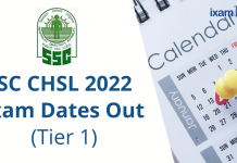 SSC CHSL 2022 Exam Date Out: Check SSC CHSL Tier-1 Exam Date SSC CHSL 2022 Exam Dates Out (Tier-1)