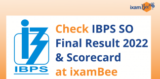 IBPS SO Final Result 2022 Out: Check Specialist Officer Result & Scorecard IBPS SO Final Result 2022