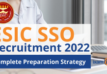 ESIC SSO Recruitment 2022: Complete Preparation Strategy ESIC SSO Recruitment 2022: Complete Preparation Strategy