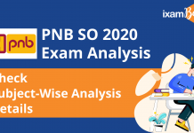 PNB SO 2020 Exam Analysis: Check Subject-Wise Analysis Details PNB SO 2020 Exam Analysis