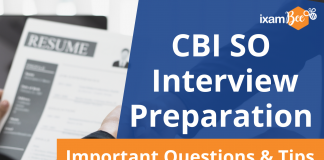 CBI SO Interview Preparation: Important Questions & Tips CBI SO Interview Preparation