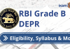RBI Grade B DEPR: Syllabus and Study Plan RBI Grade B DEPR