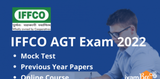 IFFCO AGT Exam 2022: Mock Test, Previous Year Papers & Online Course IFFCO AGT Exam 2022