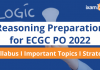 Reasoning Preparation for ECGC PO 2022: Syllabus, Important Topics & Strategy Reasoning Preparation for ECGC PO 2022