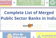 List of Merged Public Sector Banks in India List of Merged Public Sector Banks in India