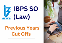 IBPS SO Law Officer Previous Year Cut-Off, Syllabus & More IBPS SO previous year cutoff