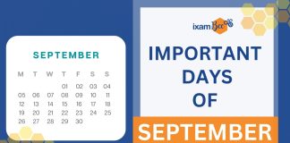 Important Days of September