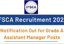 IFSCA Recruitment 2023 Notification Out for Grade A Assistant Manager Posts IFSCA Grade A Recruitment 2023