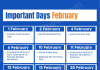Important Days of February 2025: List of National and International Events Important Days of February 2024