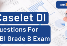 Caselet DI Questions For RBI Grade B Exam Caselet Di
