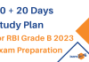 RBI Grade B 2023 Preparation: RBI Grade B Strategy and Study Plan 2023 RBI Grade B 2023 Preparation: RBI Grade B Strategy and Study Plan 2023