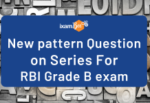New pattern Question on Series For RBI Grade B exam  RBI Grade B