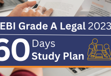 SEBI Grade A Study Plan 2023: Preparation Strategy for law officer exam 2023 SEBI Grade A Legal study plan, Sebi legal officer, SEBi Law officer 2023 Sebi law officer exam 2023
