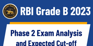 RBI Grade B 2023: Phase-2 Exam Analysis (held on July 30, 2023) RBI Grade B 2023: Phase 2 Exam Analysis and Expected Cut off