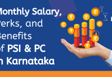 Monthly Salary, Perks & Benefits of PSI and PC in Karnataka  PSI and PC salary image