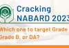 Cracking NABARD 2023: Which one to target Grade A, Grade B, or DA NABARD exam analysis
