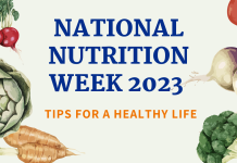 National Nutrition Week 2023- Tips to a Healthy Life