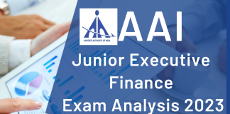 AAI JE Finance Exam Analysis 2023