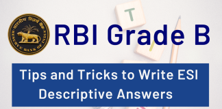 RBI Grade B 2024: How to Approach ESI Descriptive Paper? Economic Social Issue Descriptive ANswers, How to write descriptive answers in RBI Grade B, RBI Grade B Phase 2 exam, Descriptive answers in RBI Grade B, ESI, How to study ESI in RBI GRade B, How to answer ESI questions in the RBI Grade B Phase 2 exam.