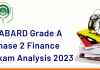 NABARD Grade A Phase 2 Specialist (Finance) Exam Analysis: Held on November 19, 2023 NABARD Grade A Phase 2 Finance Exam Analysis; Held on November 19 2023