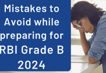 Mistakes to Avoid in RBI Grade B 2024 Preparation RBI Preparation Mistakes