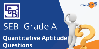 SEBI Grade A : Quantitative Aptitude Sample Questions