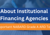 Institutional Financing Agencies: Important NABARD Grade A Topic NABARD ARD