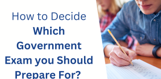 How to Decide Which Government Exam You Should Prepare For?  Government Exam