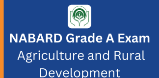 NABARD Grade A: Agriculture and Rural Development
