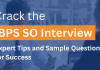 Crack the IBPS SO Interview: Expert Tips and Sample Questions and Answers for Success IBPS SO Interview