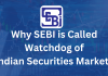 Why is SEBI Called a Watchdog of the Indian Securities Market? SEBI Watchdog