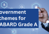 Government Schemes for NABARD Grade A NABARD Grade A
