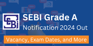Everything about the SEBI Grade A Exam: All details about the Notification 2024   SEBI Grade A Exam Details 2024