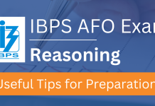 IBPS SO (AFO): Reasoning- Preparation Tips
