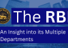 An Introduction to the Multiple Departments of RBI RBI and its Departments, Departments of RBI