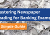 Effective Ways to Read Newspaper for Banking Exams  How to read newspaper for banking exam