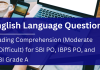 Test Yourself: English Language Questions-Reading Comprehension (Moderate to Difficult) for SBI PO, IBPS PO, and SEBI Grade A English Comprehension for SBI PO, IBPS PO and SEBI Grade A