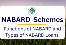 NABARD Schemes – Functions of NABARD and Types of NABARD Loans  Functions of NABARD and Loan Schemes by NABARD