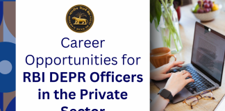 Exploring Career Opportunities for RBI DEPR Officers in the Private Sector  RBI Grade B DEPR