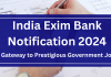 India EXIM Bank MT Notification 2024: A Gateway to Prestigious Government Jobs  India Exim Bank Notification 2024: A Gateway to Prestigious Government Jobs
