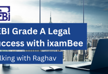 SEBI Grade A Legal Success with ixamBee: Talking with Raghav SEBI Grade A Legal Exam Success