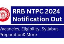 RRB NTPC Notification 2024 Out! Vacancies, Eligibility, Syllabus, Preparation & More    RRB NTPC Notification 2024 Out! Vacancies, Eligibility, Syllabus, Preparation& More