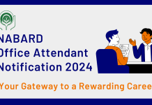 NABARD Office Attendant Notification 2024: Your Gateway to a Rewarding Career NABARD Office Attendant Notification 2024: Your Gateway to a Rewarding Career