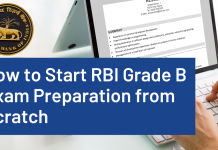 How to start RBI Grade B Exam Preparation from Scratch? RBI Grade B preparation