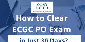 How to Clear ECGC PO Exam in Just 30 Days?