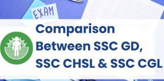 Comparison Between SSC GD, SSC CHSL, and SSC CGL  Comparison Between SSC GD, SSC CHSL, and SSC CGL